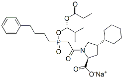 Fosinopril Sodium化学構造