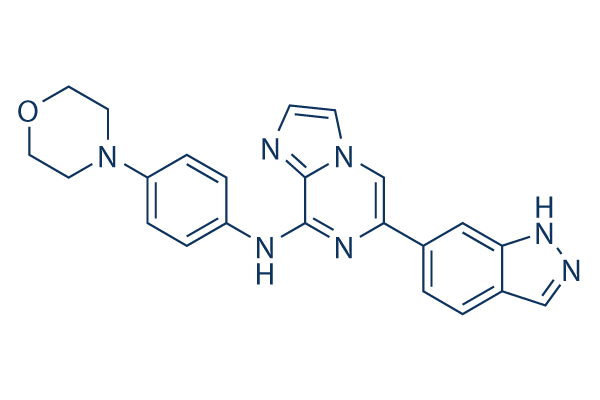 Entospletinib (GS-9973)化学構造
