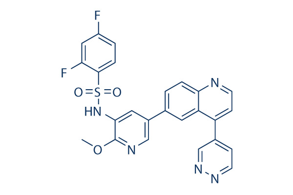 Omipalisib (GSK2126458)化学構造