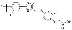 GW0742化学構造