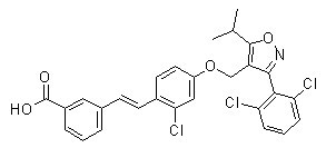 GW4064化学構造
