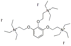 Gallamine Triethiodide 化学構造