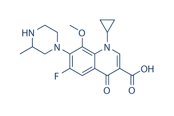 Gatifloxacin化学構造