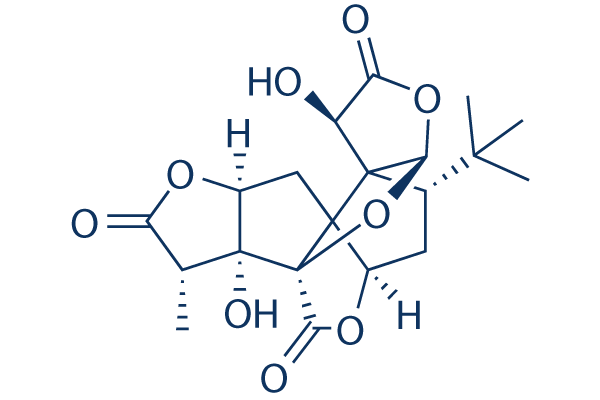 Ginkgolide A化学構造