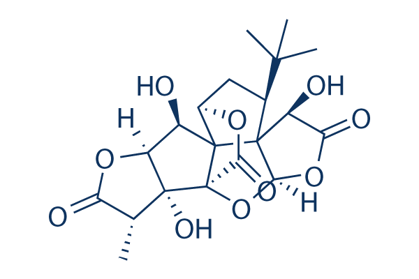 Ginkgolide B化学構造