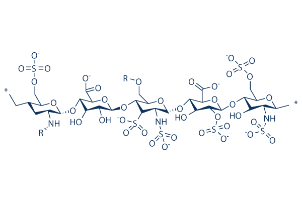 Heparin sodium化学構造