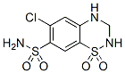 Hydrochlorothiazide化学構造
