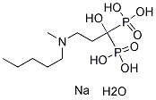 Ibandronate sodium monohydrate化学構造