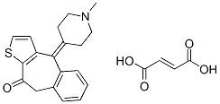 Ketotifen Fumarate 化学構造