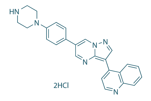 LDN-193189 2HCl化学構造