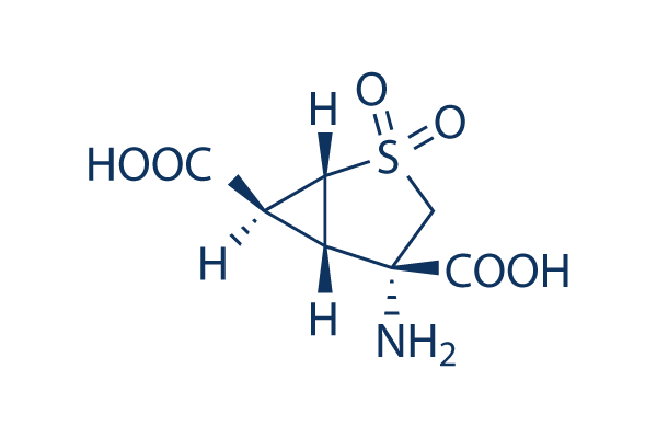 pomaglumetad (LY404039)化学構造