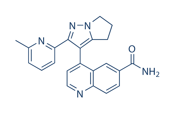 Galunisertib (LY2157299)化学構造