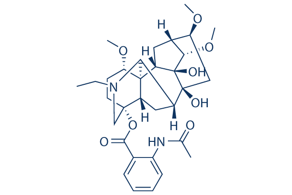 Lappaconitine化学構造