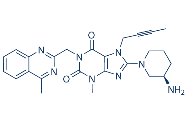 Linagliptin (GSK2118436)化学構造
