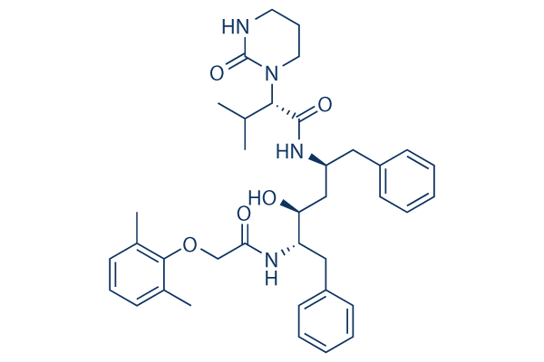 Lopinavir (ABT-378)化学構造