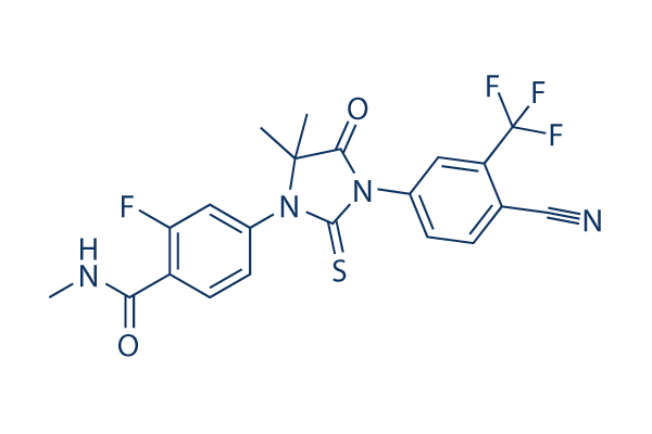 Enzalutamide (MDV3100)化学構造