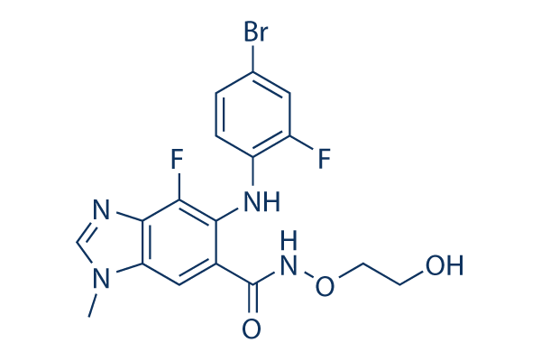 Binimetinib (MEK162)化学構造