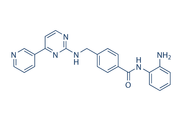 Mocetinostat (MGCD0103)化学構造