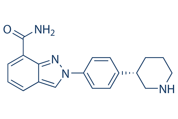 Niraparib (MK-4827)化学構造