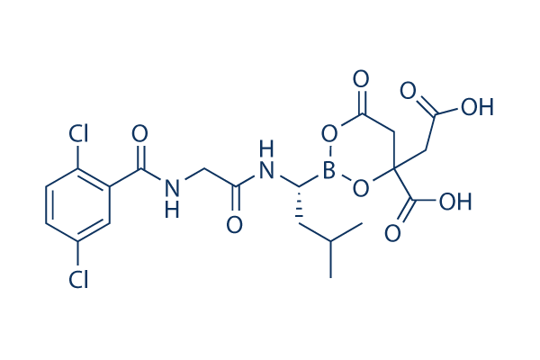 Ixazomib Citrate (MLN9708) Analogue化学構造