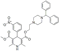 Manidipine化学構造