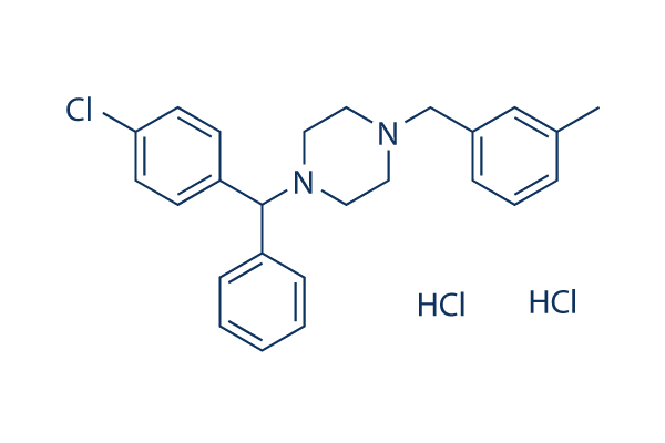 Meclizine 2HCl化学構造