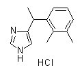 Medetomidine HCl化学構造