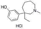 Meptazinol HCl化学構造