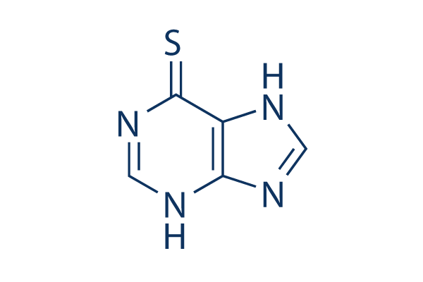 Mercaptopurine (6-MP)化学構造