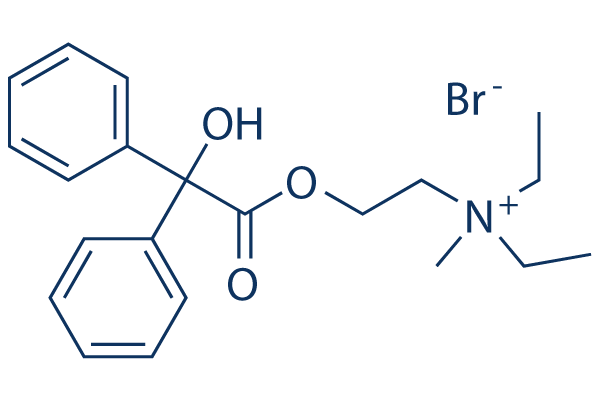 Methylbenactyzine Bromide化学構造