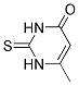 Methylthiouracil化学構造