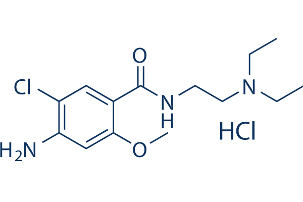 Metoclopramide HCl化学構造