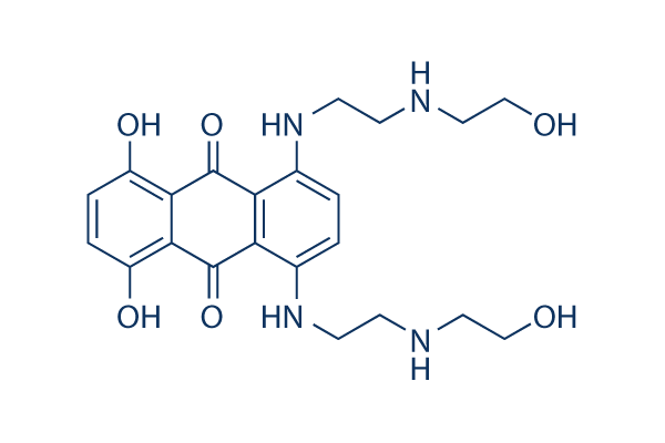 Mitoxantrone化学構造