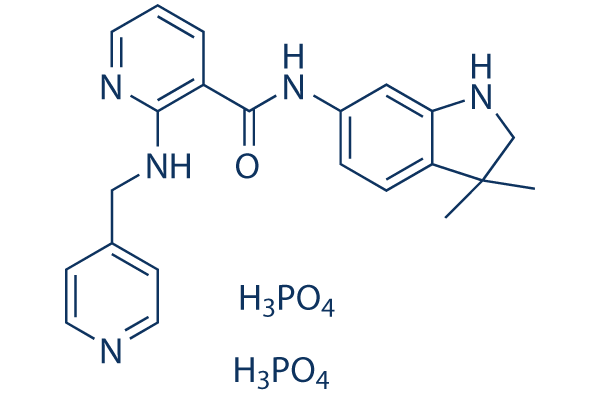 Motesanib Diphosphate (AMG-706)化学構造