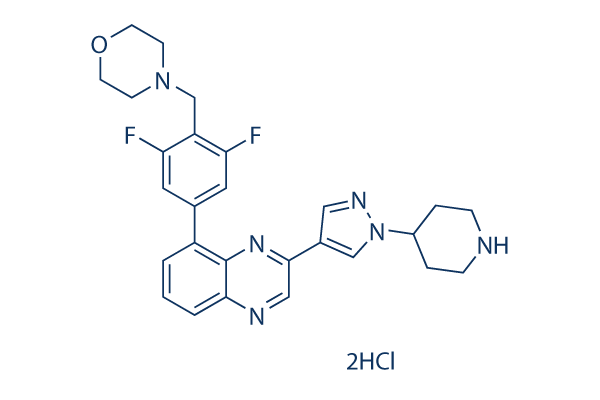 NVP-BSK805 2HCl化学構造