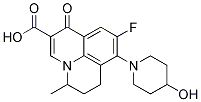 Nadifloxacin 化学構造