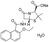 Nafcillin Sodium化学構造