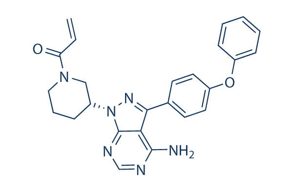 Ibrutinib (PCI-32765)化学構造