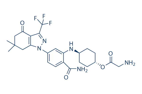 PF-04929113 (SNX-5422)化学構造