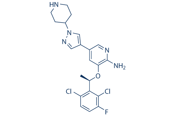 Crizotinib化学構造