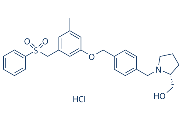 PF-543 hydrochloride化学構造