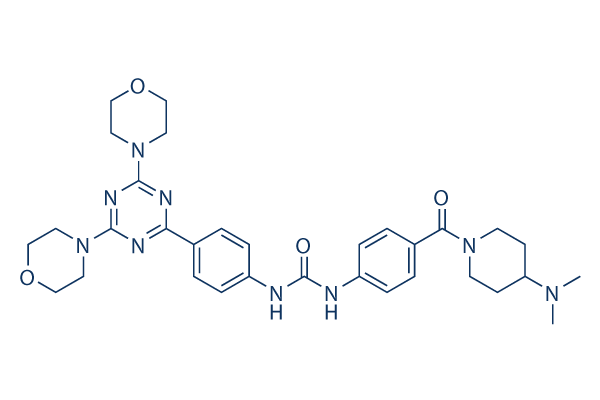 Gedatolisib (PKI-587)化学構造