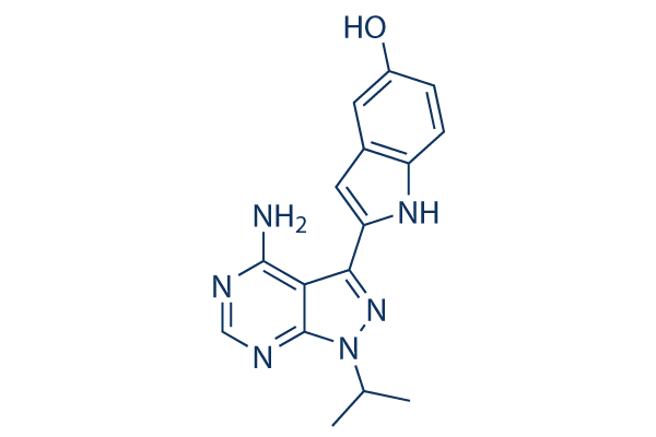 Torkinib (PP242)化学構造