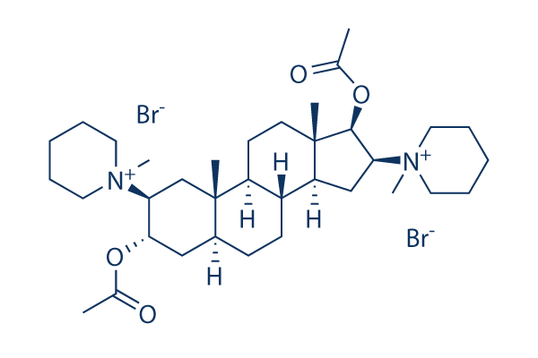 Pancuronium dibromide化学構造