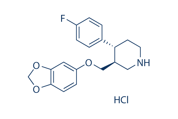 Paroxetine HCl化学構造