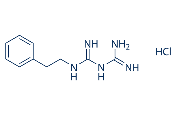 Phenformin HCl化学構造