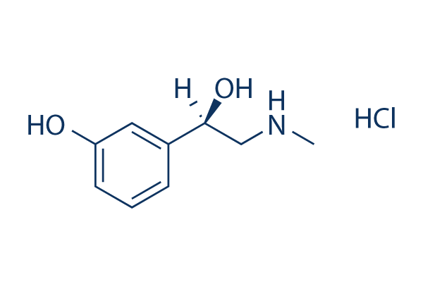 Phenylephrine HCl化学構造