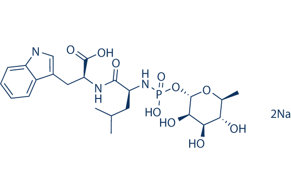 Phosphoramidon Disodium Salt化学構造