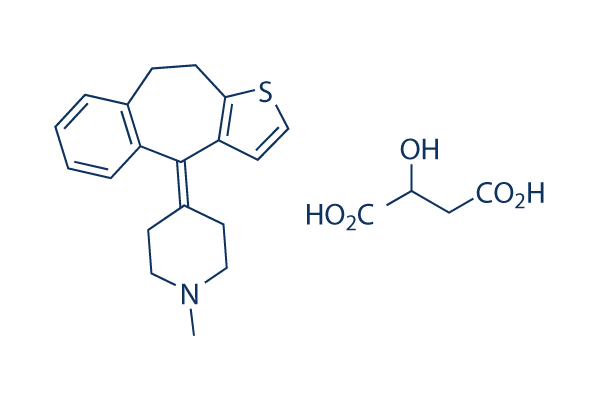Pizotifen Malate化学構造