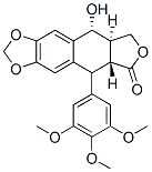 Podophyllotoxin (Podofilox)化学構造
